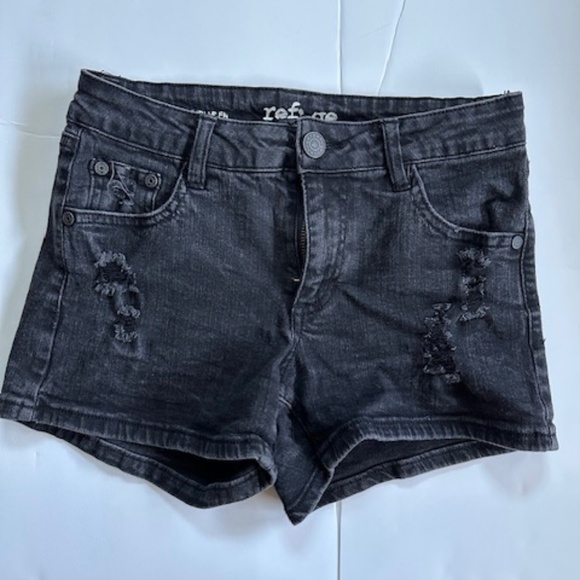 Refuge black women's shorts size 0 - Picture 1 of 2